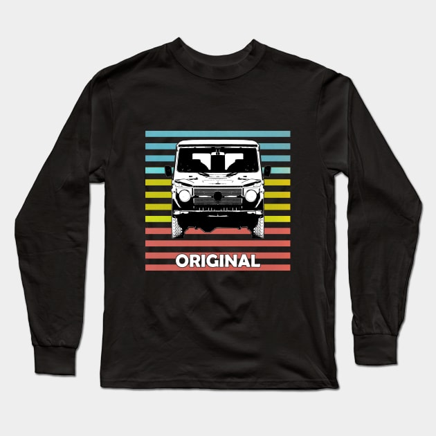 Mercedes G Wagon - original Long Sleeve T-Shirt by WOS